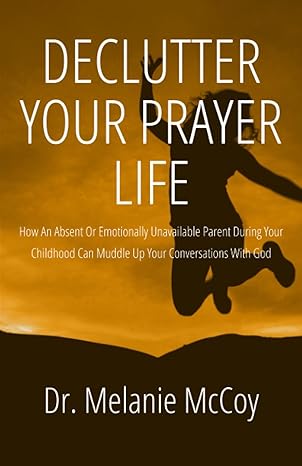 Silhouette of a person meditating with a sunset background and text about prayer life.